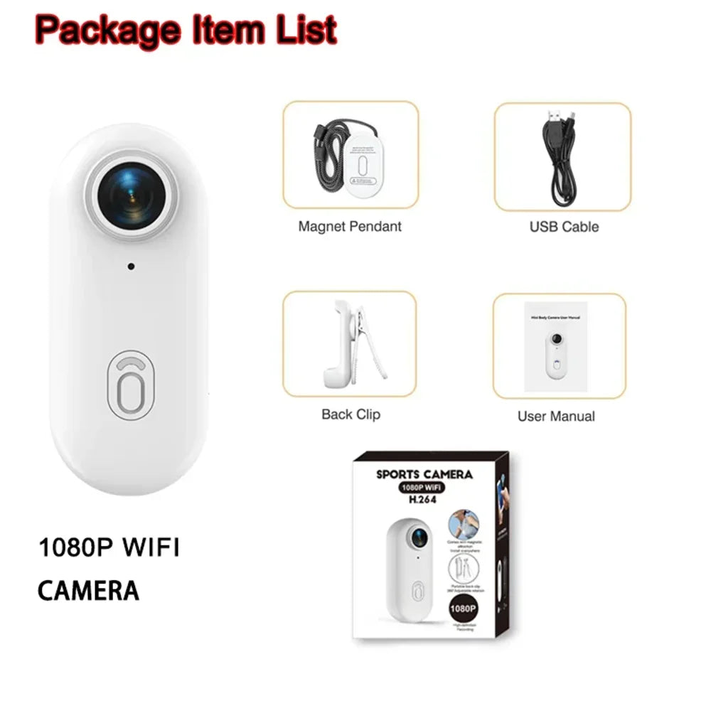 Clickkeeps™ 4K Wearable Action Cam